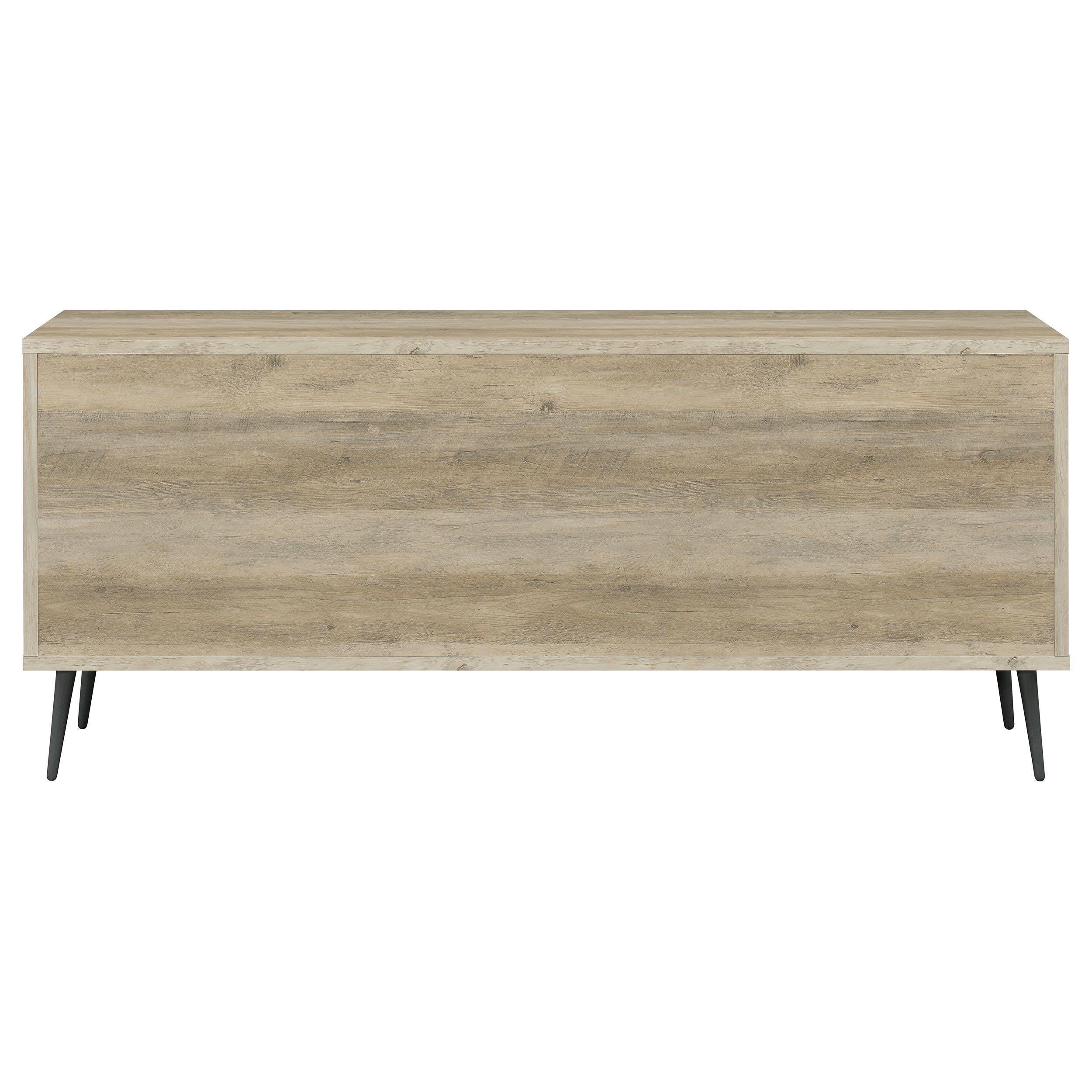 Maeve 2-door Engineered Wood Accent Cabinet Grey and Antique Pine