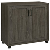 Filch Wooden 2-door Accent Cabinet Weathered Grey