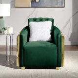 Direnzo Velvet Armchair