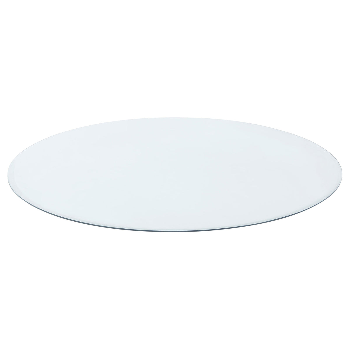 54-inch 8mm Round Clear Tempered Glass Top